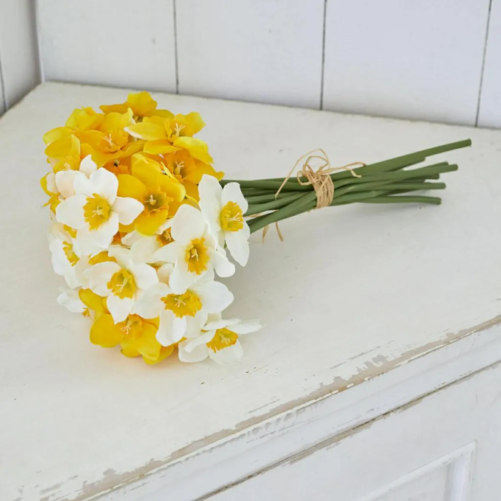 LOBERON Fleurs Séchées Et Artificielles|Décoration*Lot de 12 fleurs décoratives Misapina