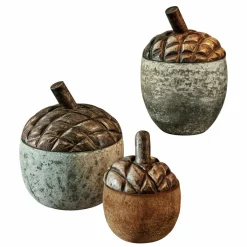 LOBERON Objets Décoratifs|Décoration*Lot de 3 glands Vibius