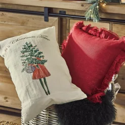 LOBERON Coussins Et Housses*Lot de 2 housses de coussins Christmas Time