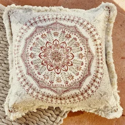 LOBERON Textiles D’Extérieur*Lot de 2 housses de coussins Margret
