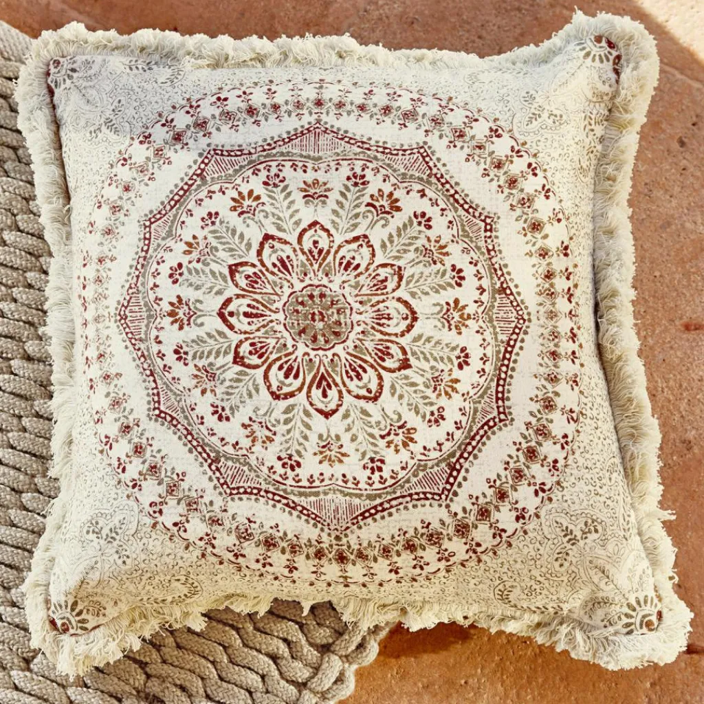 LOBERON Textiles D’Extérieur*Lot de 2 housses de coussins Margret