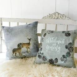 LOBERON Housses|Coussins Et Housses*Lot de 2 housses de coussins Christmas is coming
