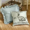 LOBERON Housses*Lot de 2 housses de coussins Dangila