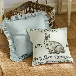 LOBERON Housses*Lot de 2 housses de coussins Dangila
