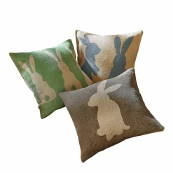 LOBERON Housses*Lot de 3 housses de coussins Namirah