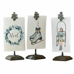 LOBERON Ustensiles De Cuisine|Accessoires De Table*Lot de 3 images avec support Herveline