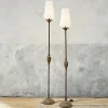 LOBERON Lampes Sur Pied|Lampes Sur Pied*Lot de 2 lampadaires Abigail