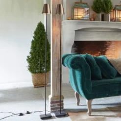 LOBERON Lampes Sur Pied|Lampes Sur Pied*Lot de 2 lampadaires Tacoma