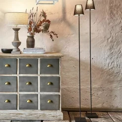 LOBERON Lampes Sur Pied|Lampes Sur Pied*Lot de 2 lampadaires Tacoma