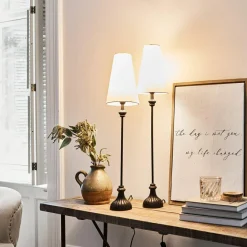 LOBERON Lampes À Poser|Lampes À Poser*Lot de 2 lampes à poser Ambrosse