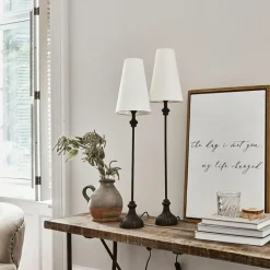 LOBERON Lampes À Poser|Lampes À Poser*Lot de 2 lampes à poser Ambrosse