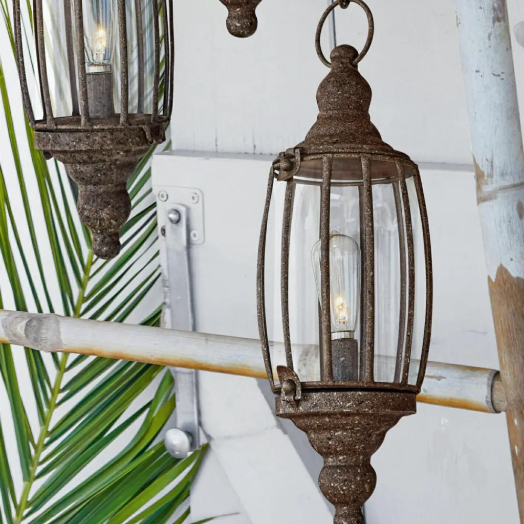 LOBERON Lanternes Led|Lanternes À Led*Lot de 2 lanternes LED à suspendre Flavin