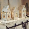 LOBERON Lanternes Led|Décorations Lumineuses*Lot de 3 lanternes LED Village