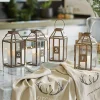 LOBERON Lanternes|Porte-Bougies*Lot de 4 lanternes Lythoria