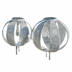 LOBERON Lanternes Led|Accessoires Lumineux*Lot de 2 lanternes solaires Carouge