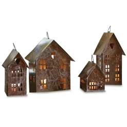 LOBERON Lanternes|Porte-Bougies*Lot de 4 lanternes Treyford