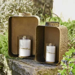 LOBERON Lanternes*Lot de 2 lanternes Yvonand