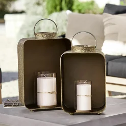 LOBERON Lanternes*Lot de 2 lanternes Yvonand