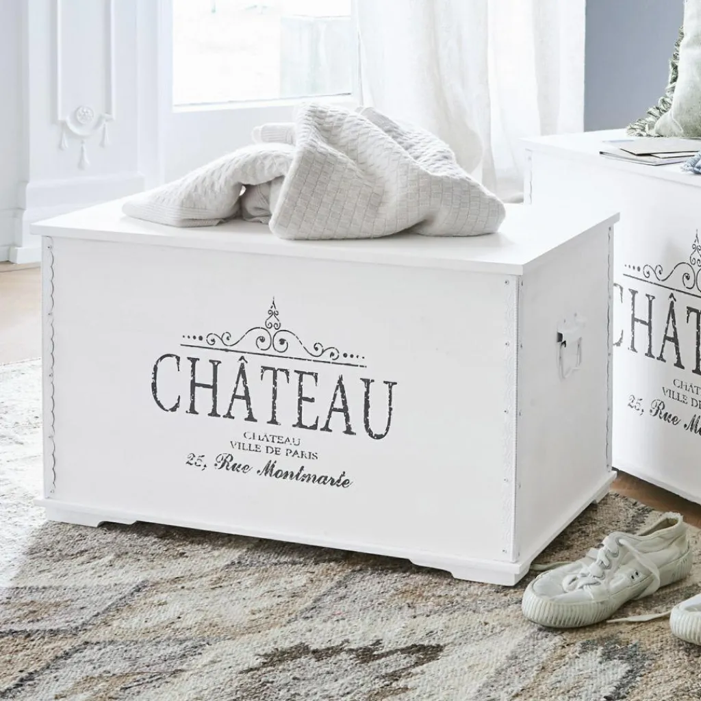 LOBERON Coffres|Coffres*Lot de 2 malles Château