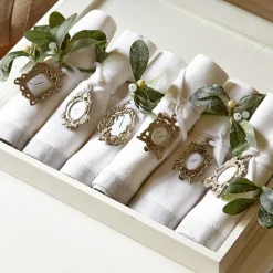 LOBERON Emballages Cadeaux|Cadres*Lot de 6 mini-cadres Maidallion