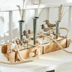 LOBERON Objets Décoratifs|Décoration*Lot de 3 oiseaux décoratifs Izzy