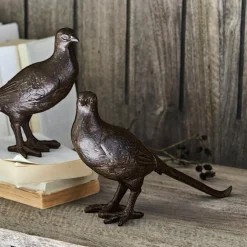 LOBERON Personnages|Décoration*Lot de 2 oiseaux décoratifs Roddy