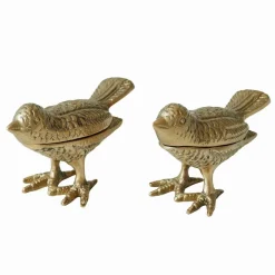 LOBERON Personnages|Décoration*Lot de 2 oiseaux décoratifs Fairydell