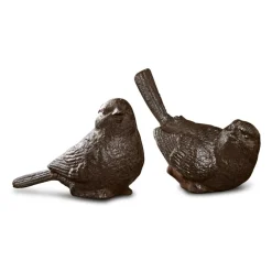 LOBERON Décorations De Jardin*Lot de 2 oiseaux décoratifs Birdy
