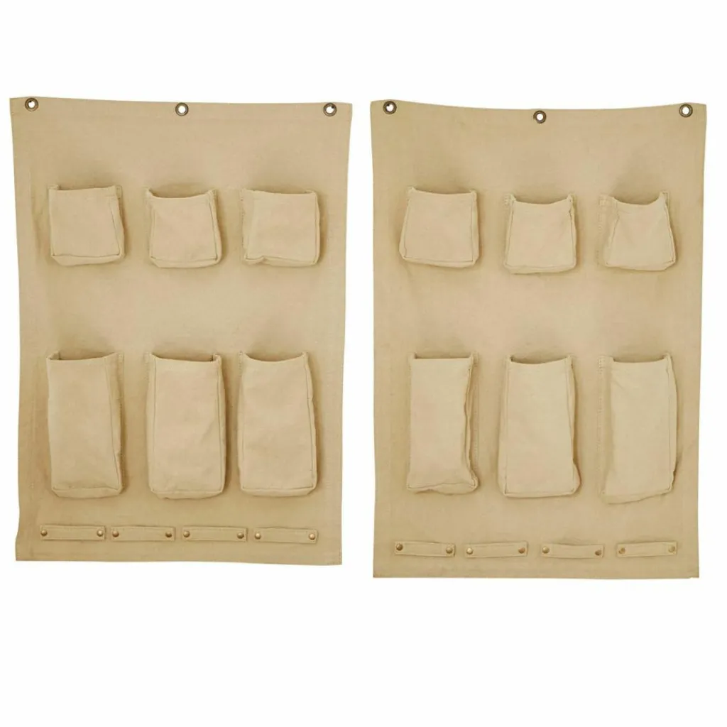 LOBERON Accessoires De Bain|Accessoires De Bain*Lot de 2 organiseurs muraux Kaventi