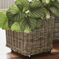 LOBERON Cache-Pots Et Amphores*Lot de 2 paniers à plantes Gialousa