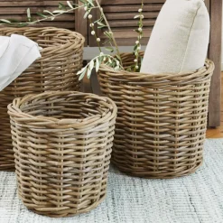 LOBERON Caisses Et Paniers|Rangements*Lot de 3 paniers Avar