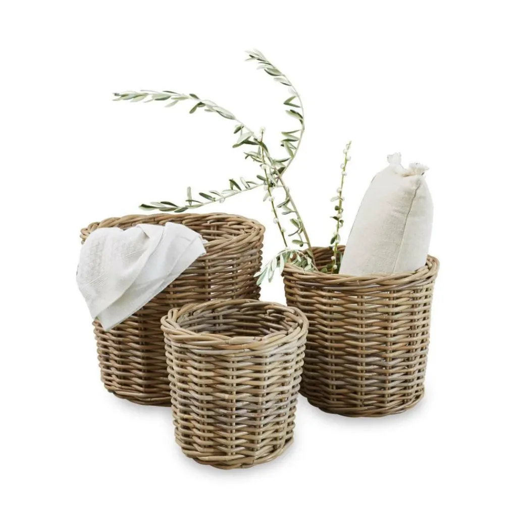 LOBERON Caisses Et Paniers|Rangements*Lot de 3 paniers Avar