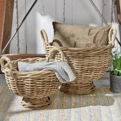 LOBERON Caisses Et Paniers|Rangements*Lot de 2 paniers Bunyan