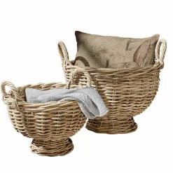 LOBERON Caisses Et Paniers|Rangements*Lot de 2 paniers Bunyan