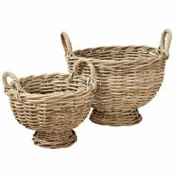 LOBERON Caisses Et Paniers|Rangements*Lot de 2 paniers Bunyan