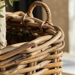 LOBERON Outils De Jardin*Lot de 3 paniers Chalet