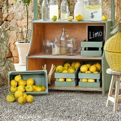 LOBERON Caisses Et Paniers|Rangements*Lot de 2 paniers Éclairon