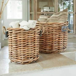 LOBERON Caisses Et Paniers|Rangements*Lot de 2 paniers Marché