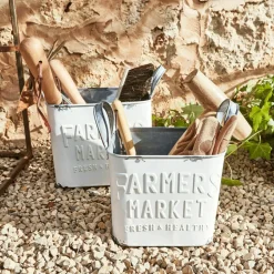LOBERON Caisses Et Paniers|Rangements*Lot de 2 paniers Market