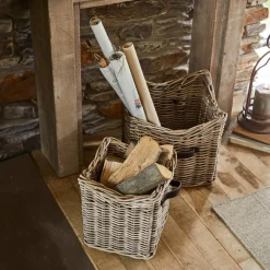 LOBERON Caisses Et Paniers|Rangements*Lot de 2 paniers Morrilton