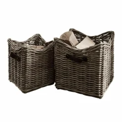 LOBERON Caisses Et Paniers|Rangements*Lot de 2 paniers Morrilton