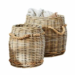 LOBERON Caisses Et Paniers|Rangements*Lot de 2 paniers Tauri