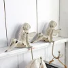 LOBERON Patères Et Étagères Murales|Patères Et Étagères Murales*Lot de 2 patères Angel