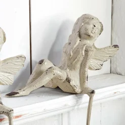 LOBERON Patères Et Étagères Murales|Patères Et Étagères Murales*Lot de 2 patères Angel
