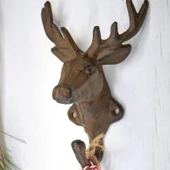 LOBERON Patères Et Étagères Murales|Patères Et Étagères Murales*Lot de 4 patères Deer