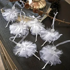 LOBERON Décorations Pour Le Sapin*Lot de 6 pendentifs à suspendre Ursule
