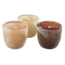 LOBERON Photophores|Porte-Bougies*Lot de 3 photophores Eclairice