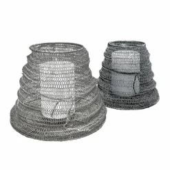 LOBERON Photophores|Porte-Bougies*Lot de 2 photophores Freyal