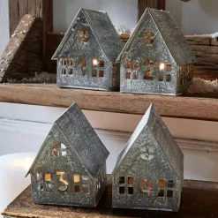 LOBERON Photophores, Chandeliers Et Lanternes*Lot de 4 photophores Ivolere