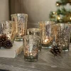 LOBERON Objets Décoratifs De Noël*Lot de 6 photophores Latona